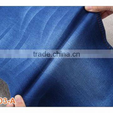 New Fashion Girls Indigo Blue 9 oz Slub Jeans Fabric photo-5