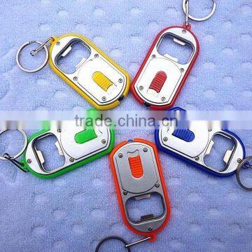 New fashional led flashlight bottle opener for hot sale