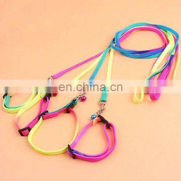 Color Pet Dog Leash Soft Walking Harness Lead Colorful and Durable Traction Rope Nylon 120cm Length photo-3