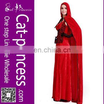 Hight quality new arrival red santa claus costume women