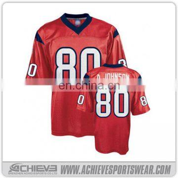 sublimated american football t-shirts,wholesale american football t shirt