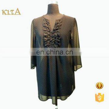 Women Cheap Spring Half Sleeve Uragiri Chiffon Blouse