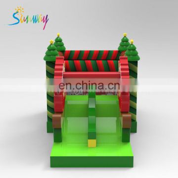 Sunway Christmas Inflatable Combo Games Funny Santa Inflatable For Kids