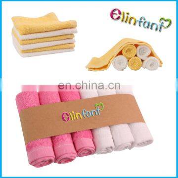 Wholesale Best Quality Eco-Friendly Organic Eco Baby Wipes Bamboo baby washcloth