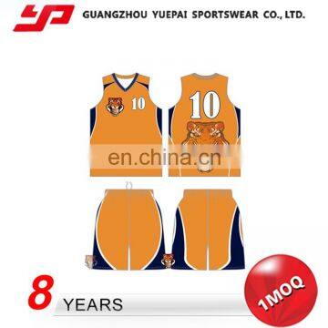 Hot-Selling Comfortable Orange Basketball Uniforms