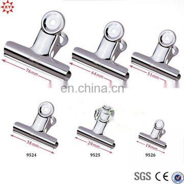 customer stainless steel office paper clip holder