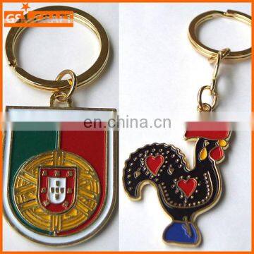 Casting Alloy Metal Keychain With Ink Filled for Different Logo and Shape photo-6