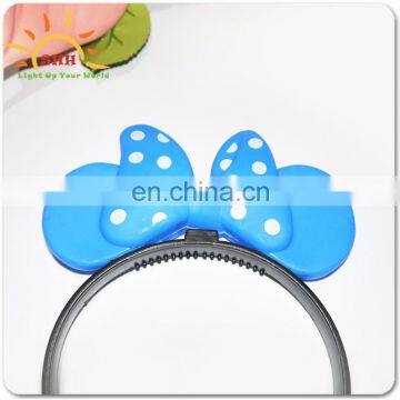 Difference butterfly hair band LED flash with battery head hoop