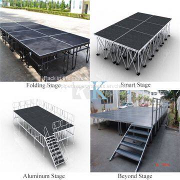 Aluminum Portable Stage for concert system and Dj equipment