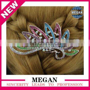 Cheap Promotion Rhinestone Crystal Hair Ornament Jewelry/headwear Accessories photo-4