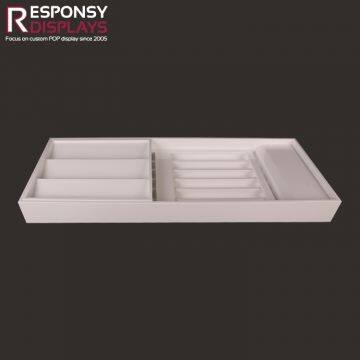 Countertop Sales Promotion Square MDF Retial Display Tray for Wallet and Belt photo-3