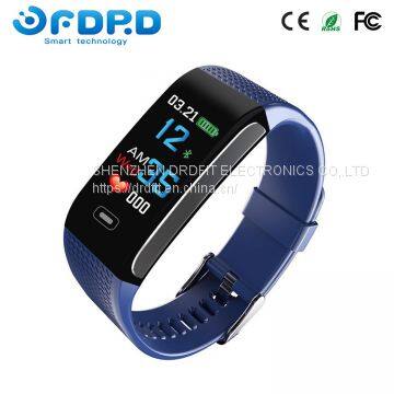 Android and iOS available calorie count heart rate Smart band Custom fitness tracker