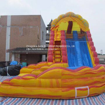 Inflatable Slip and Slide Inflatable Water Slide Axs-06 photo-2
