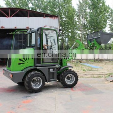 mini compact loader with trencher, mini farming loader