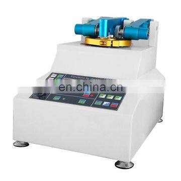 Electronic Taber Abrasion Resistance Tester for Rubber Leather Textile Plastic