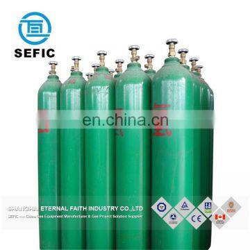 China Supply Steel 2L 200 Bar Steel Hydrogen Gas Cylinder Sale