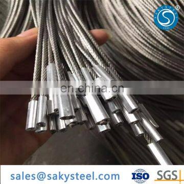 Sakysteel best 7 x 19 stainless steel cable 3/8 304