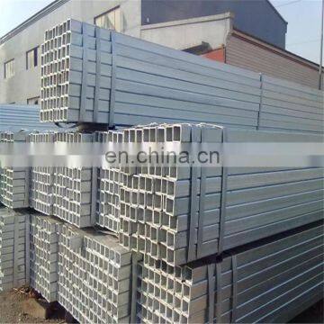 Professional galvanised rectangular hollow steel tube for wholesales