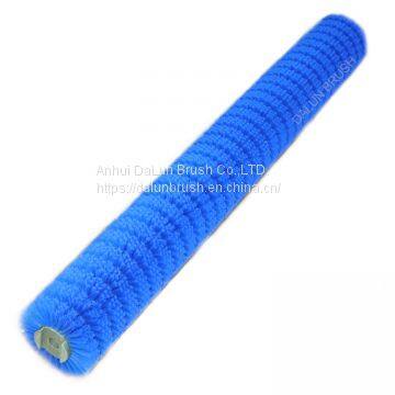Professional customized solar power station electric rotary solar panel cleaning brush roller