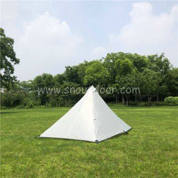 Polyester Fiber Lightweight Backpacking Tent High-density Mesh