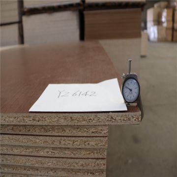 China factory supply E2 Glue 18MM Melamine Paper Particle Board for furniture using