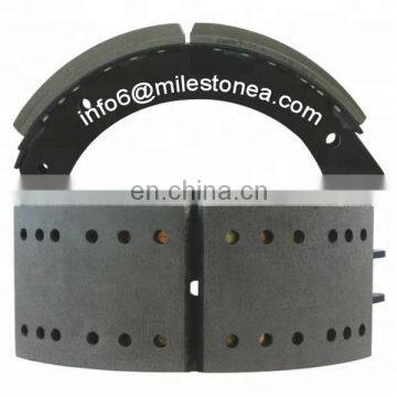 semi trailer brake shoe lining 4715 for truck