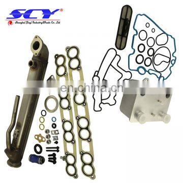 Upgraded EGR Cooler Kit & Oil Cooler Kit For Ford 6.0L Powerstroke Diesel Turbo 4C3Z9P456AA 3C3Z6A642CA