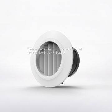 Ventilation System Family Style Small Exhaust Disc Air Return Ceiling Round Ducting Vent Plastic Air Vent