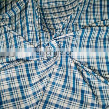 100% Polyester Plaid Pattern Taffeta Fabric for Umbrella and Lining photo-2
