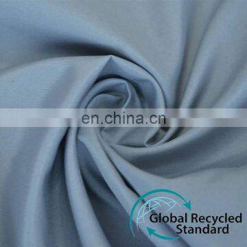 Eco-friendly 100% RPET Recycled Waterproof/Flame Retardant Oxford/Taffeta/Peach Skin/Nylon/Pongee/Satin Fabric