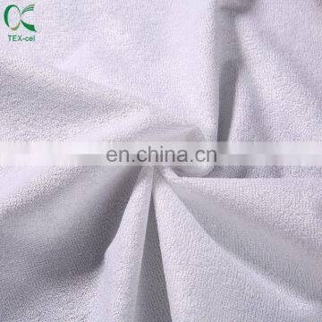 High Quality Home Textile 70% Bamboo 30% Polyester Terry Cloth Waterproof PUL Laminated Fabric photo-2