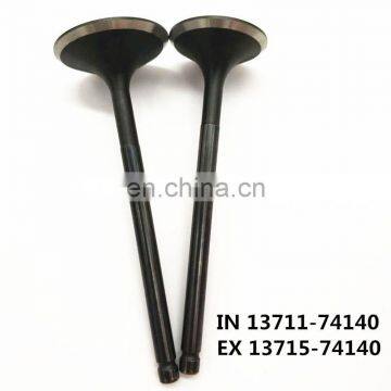 Real Street Performance Engine Valves for Toyotaa Altezza SXE10 3sge Mr2 Celica 2.0L 3SGTE in 13711-74140 photo-2