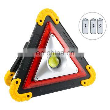 Portable Waterproof Triangle Road Hazard Traffic Warning Light For Car Safety photo-2