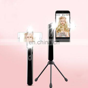 Unique Design Flexible Bluetooth Selfie Stick With Tripod and Flashlight photo-3