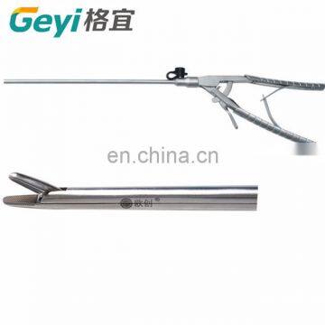 Laparoscopic  reusable needle holder V-shaped  straight  surgical instrument