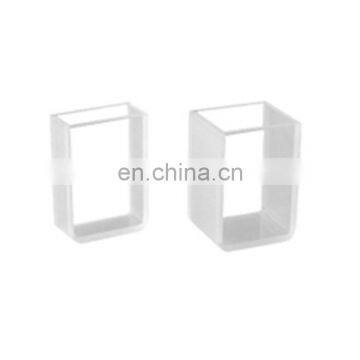 Cuvettes for Lab Spectrophotometer Q-682 Absorptiometer Rectangular Quartz Cell