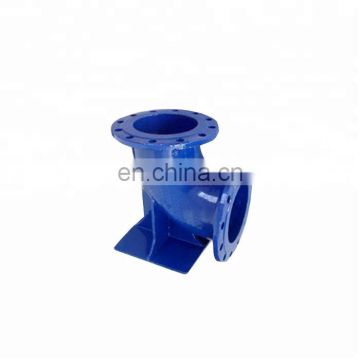 Ductile Iron Double flange duckfoot bend/elbow