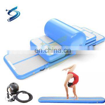 3x1m 10cm Wholesale Australia Cheerleading Inflatable Air Tumble Track Gymnastics Mat With Pump photo-2