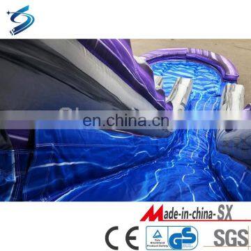 Factory Wholesale Big Inflatable Yacht Wet Slide , Used Large Lake Inflatable Water Slip Slides for Sale photo-5