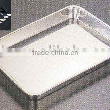 stainless steel rectangular tray