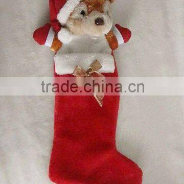 High quality Christmas stockings with lovely bear