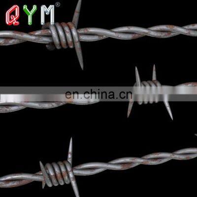 Roll Barbed Wire 500m Price Military Grade Barb Wire Fence photo-2