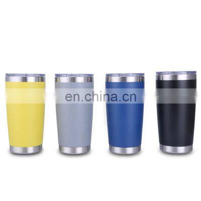 Gint Customized Color 20oz Double Wall Water Mug Beach Party Wine Vacuum Stainless Steel Tumbler