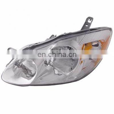 Headlights headlamps for  Toyota Corolla  2005