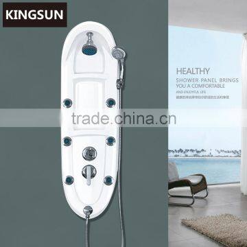 Modern Design Indoor Massage Wall Mounted Bathroom Waterproof Shower Panel