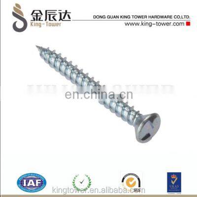 Zn-plated self tapping wooden screws assortment also is a kind of anti theft screws