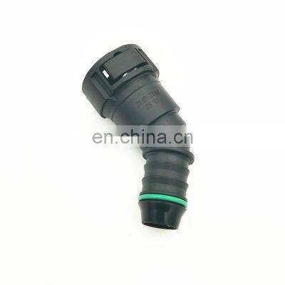 OEM Original Factory Supplier SAE5/8 15.82 Quick Connector 135 45 Degrees Double Button Nylon Line ID13.5 Nipple Fittings