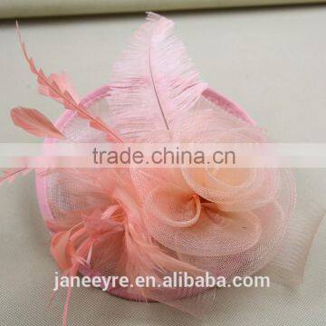 Handmade Fancy Sinamay Base Hairband Fascintor Hat photo-3