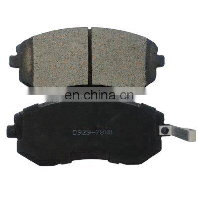 Supply Korean Car Brake Pads D929 Carbon Fiber Brake Pads 26296-FE080 Ceramic Brake Pad For Hyundai