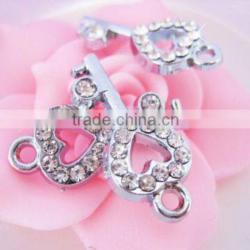 2015 hottest fashion accessories DIY rhinestone key pendant (SH-105)